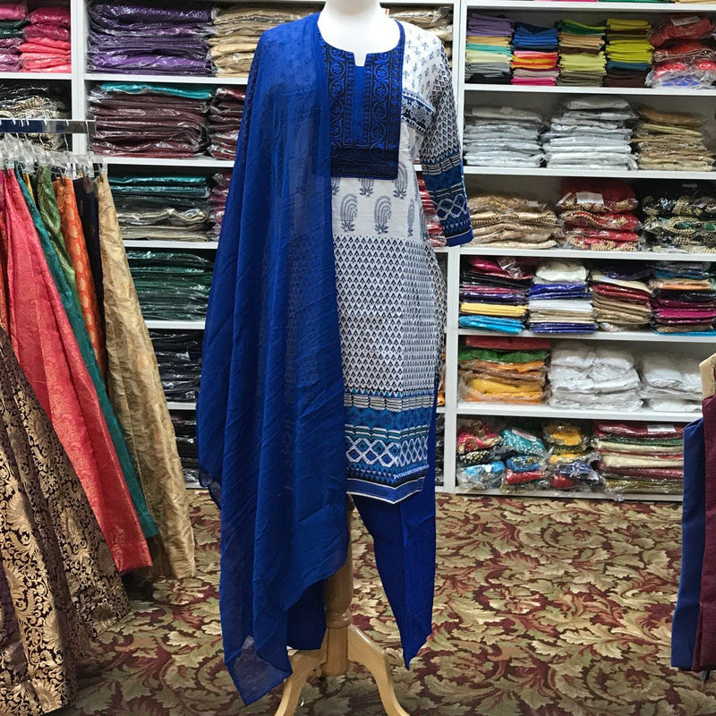 KURTA SHALWAR DUPATTA SIZE 42 - Mirage Sarees