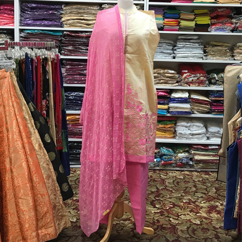 KURTA SHALWAR DUPATTA SIZE 46 - Mirage Sarees