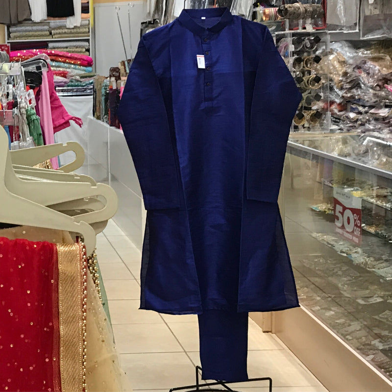 KURTA PAJAMA SIZE 40 BRIGHT NAVY BLUE