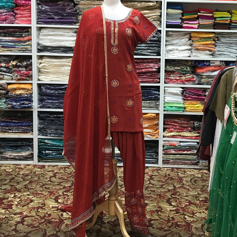 Kurta Shalwar Dupatta Size 42 - Mirage Sarees