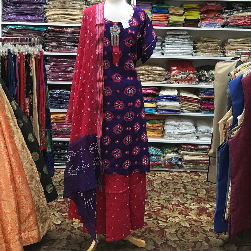 KURTA PLAZO DUPATTA SIZE 60 - Mirage Sarees