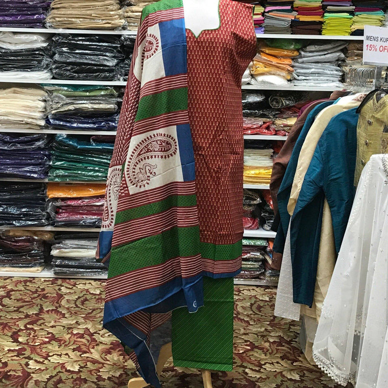 Kurta Shalwar Dupatta Size 40 - Mirage Sarees