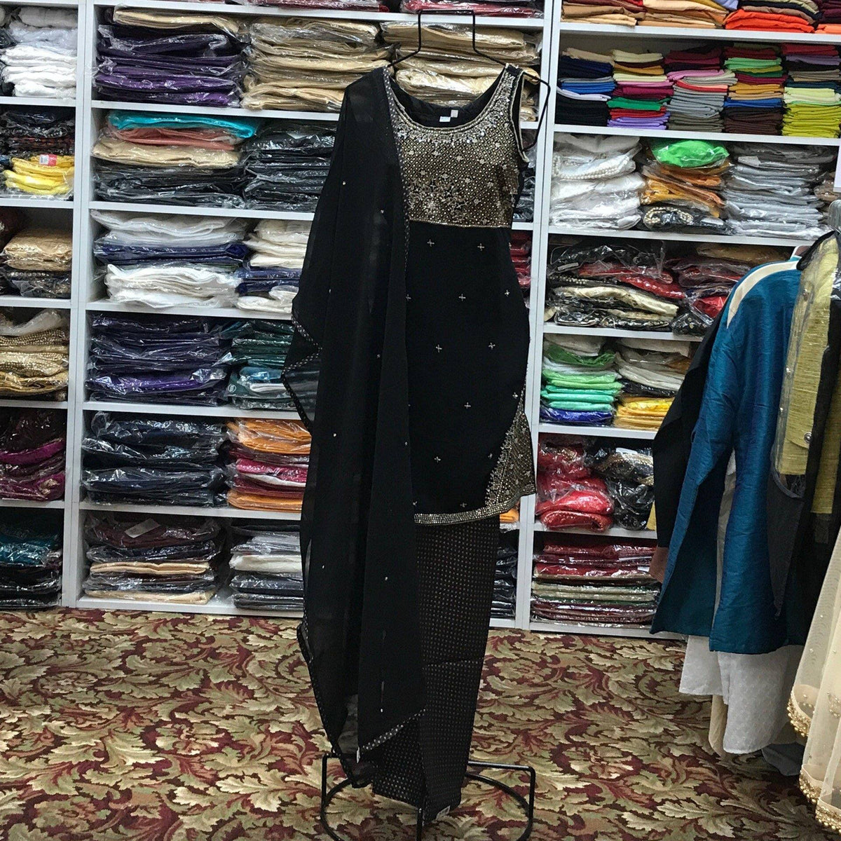 Kurta Churidar Dupatta Size 38 - Mirage Sarees