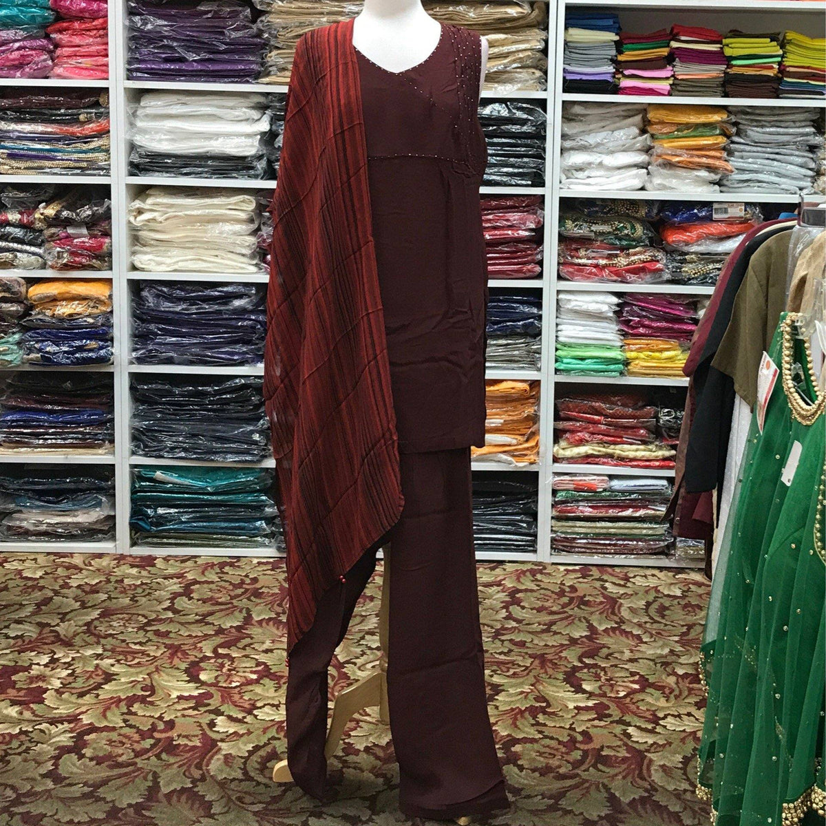 Kurta Shalwar Dupatta Size 42 - Mirage Sarees