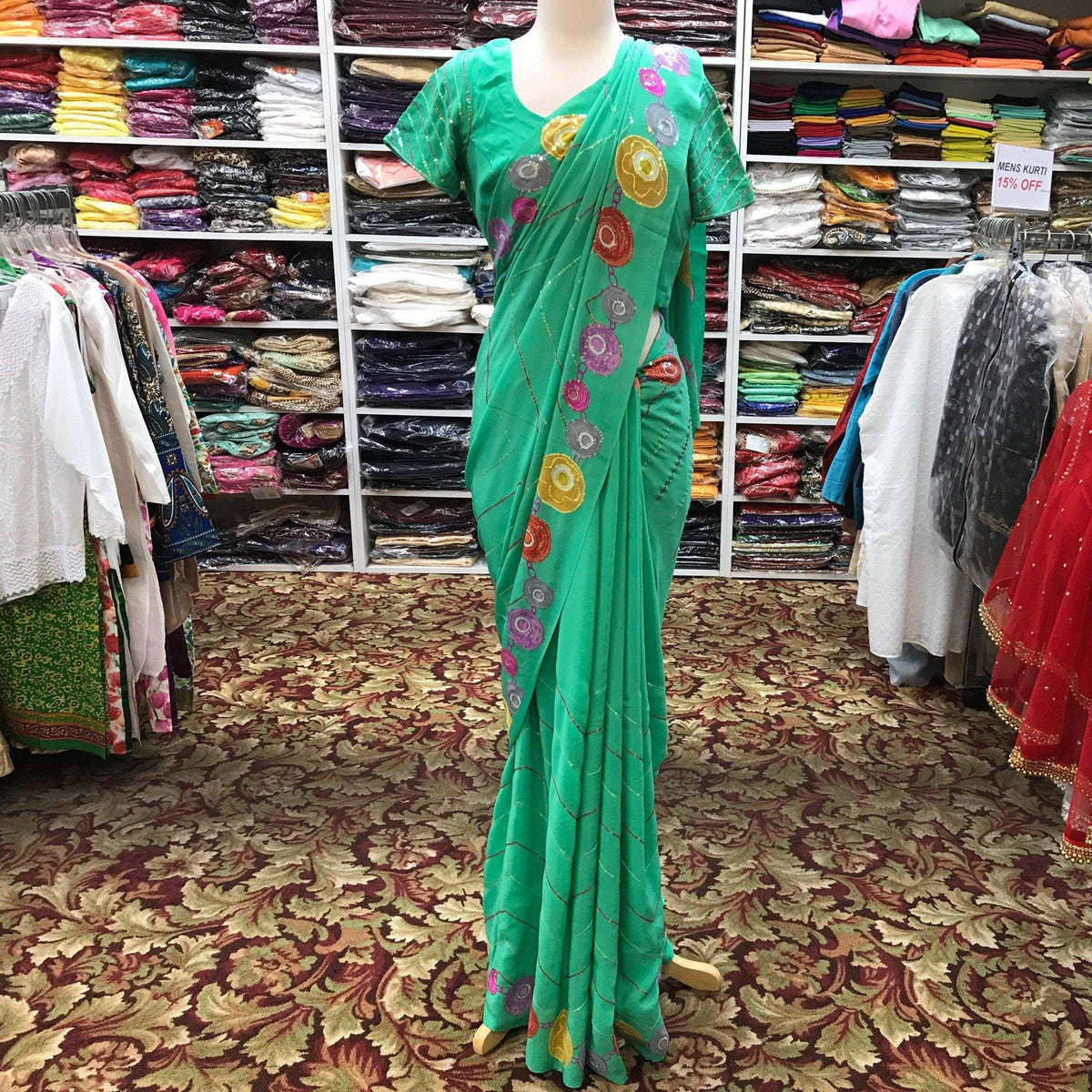 DESIGNER SAREE - Mirage Sari Center