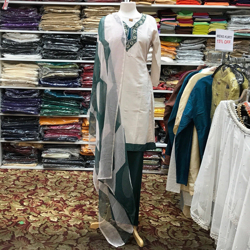 Kurta Shalwar Dupatta Size 38 - Mirage Sarees