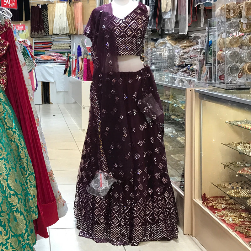 LEHENGA CHOLI SCARF, SIZE 48