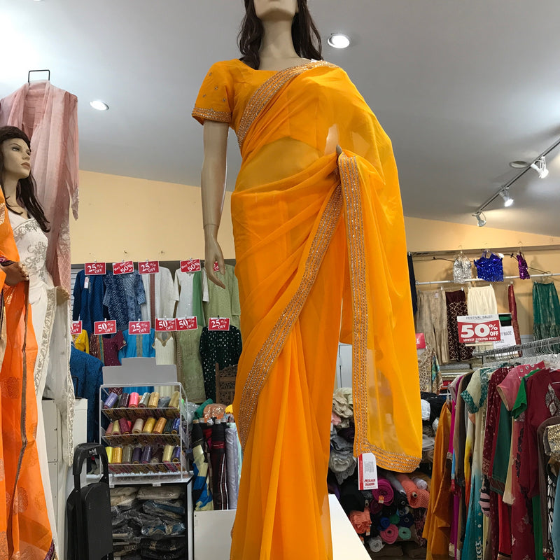 EMB SAREE R BLOUSE