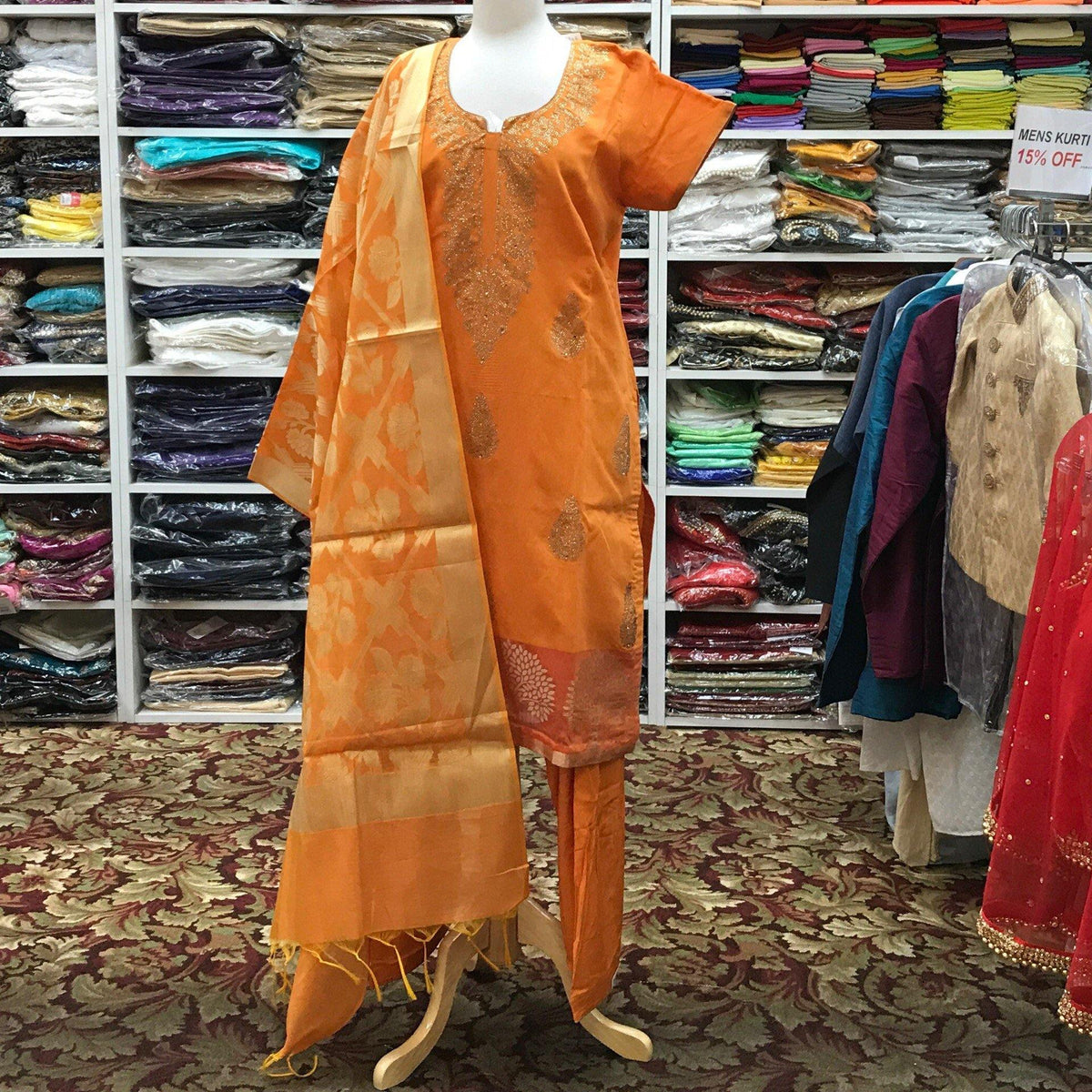 Kurta Shalwar Dupatta Size 46 - Mirage Sari Center