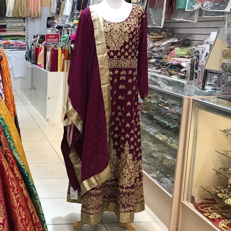 ANARKALI GOWN, SIZE 54