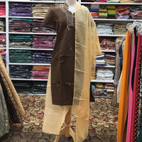 KURTA SHALWAR DUPATTA SIZE 44 - Mirage Sarees