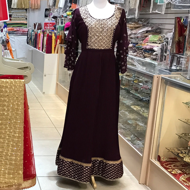 ANARKALI GOWN, SIZE 44