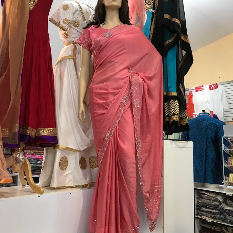 EMB SAREE R BLOUSE