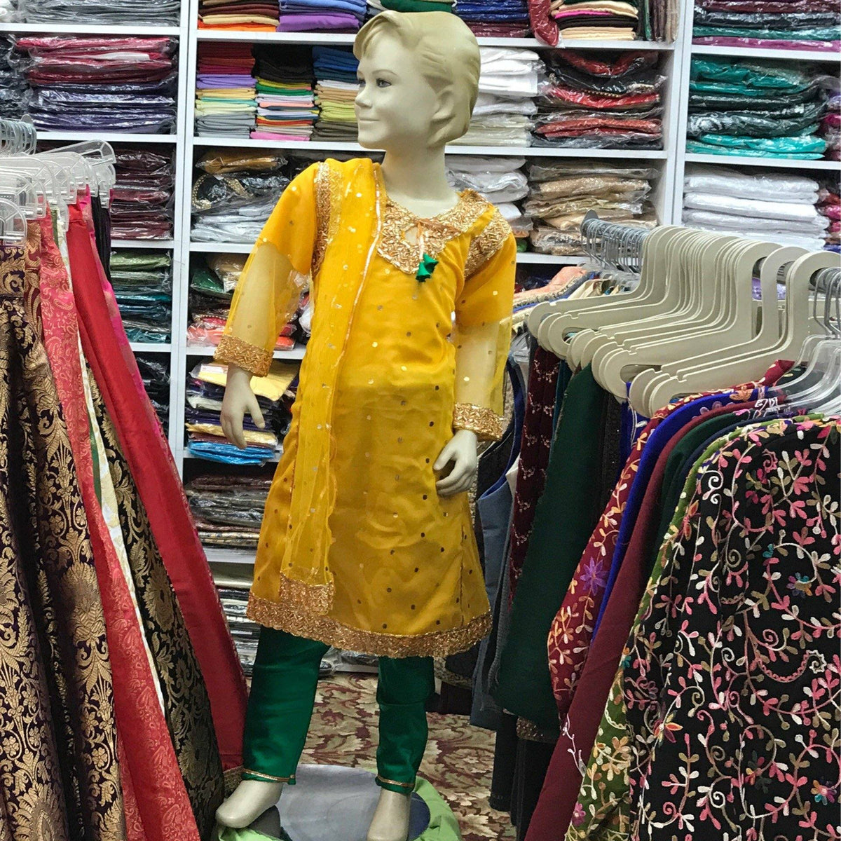 KURTA CHURIDAR DUPATTA - Mirage Sarees