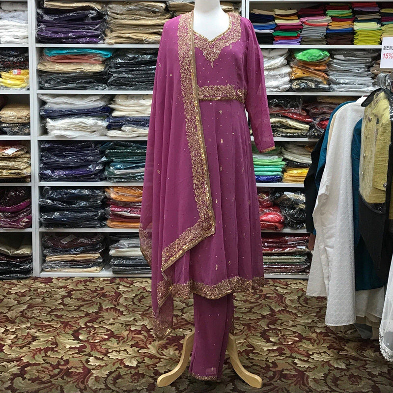 Anarkali Churidar Dupatta Size 48 - Mirage Sari Center