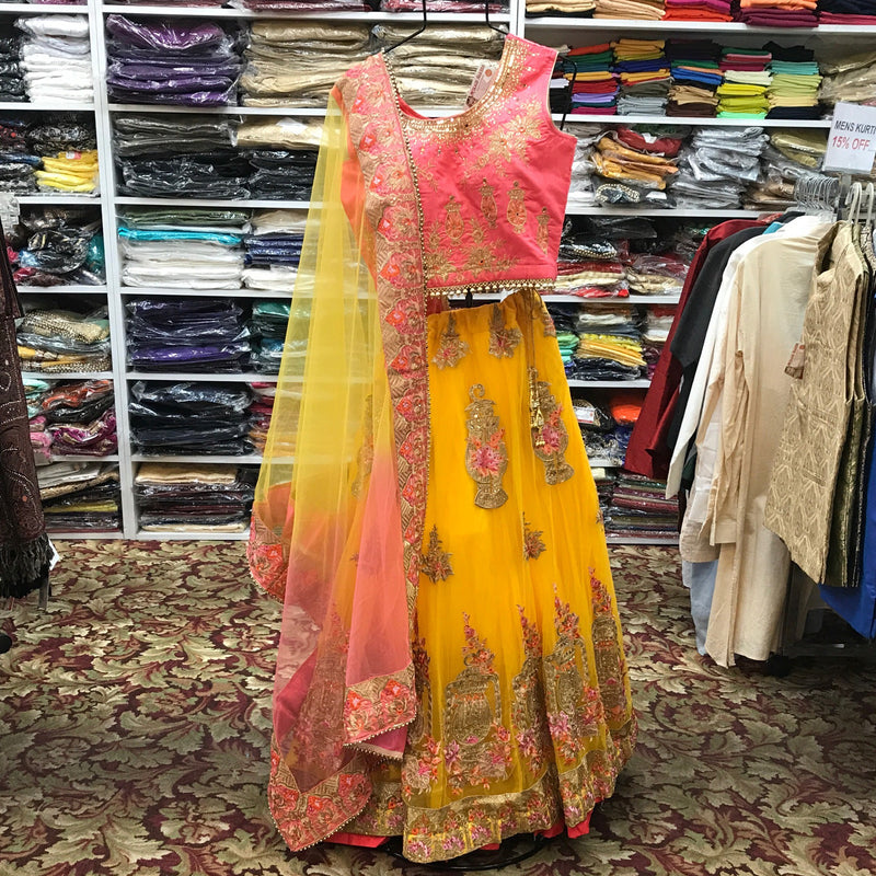 Lehenga Choli Dupatta Size 38