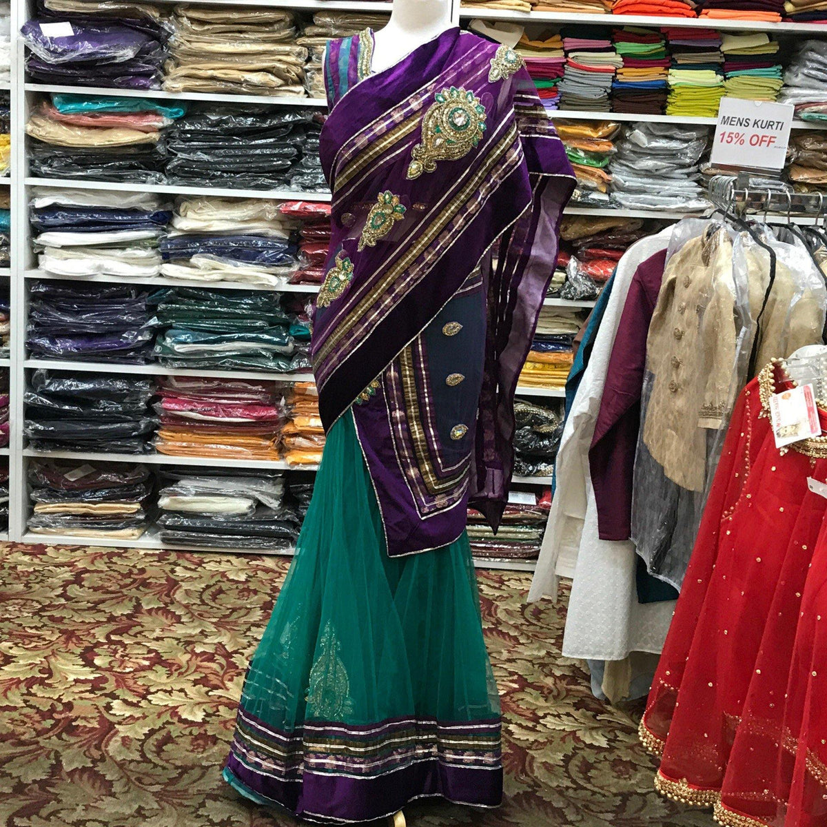 Lehenga Saree - Mirage Sari Center