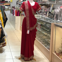 EMB SAREE R.BLOUSE