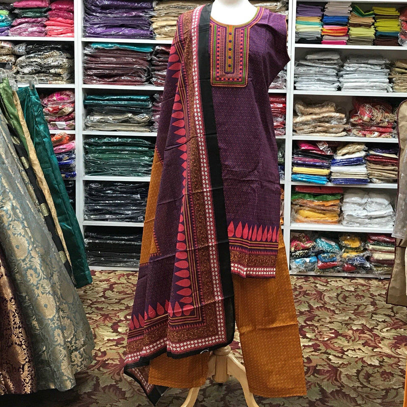 KURTA SHALWAR DUPATTA SIZE 42 - Mirage Sarees