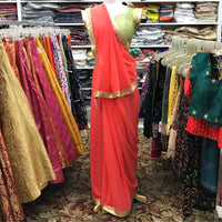 SAREE W/READY BLOUSE