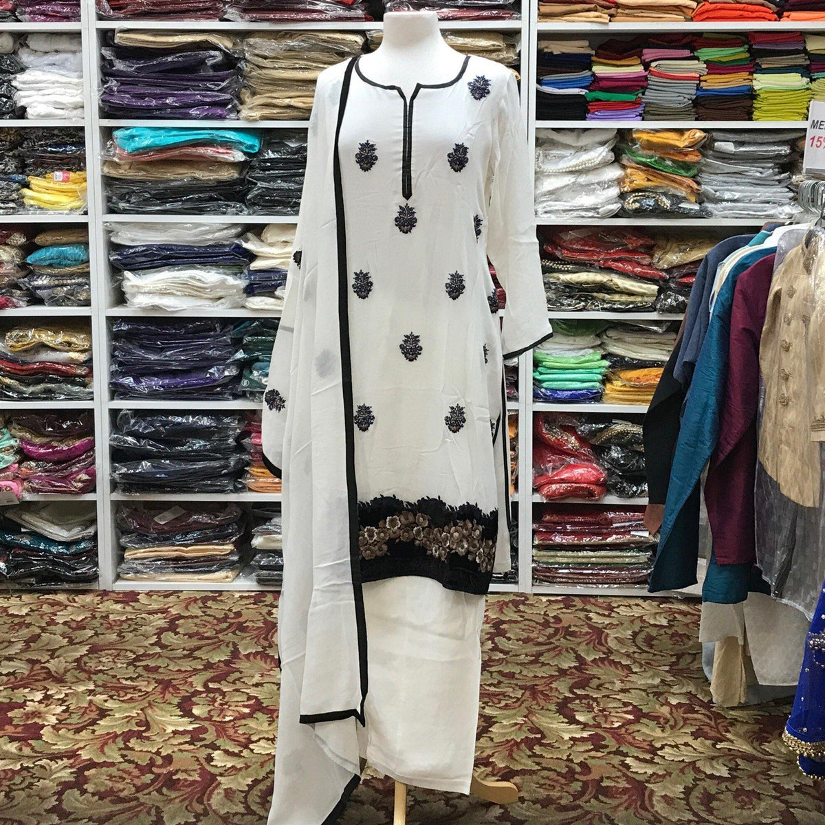 Kurta Shalwar Dupatta Size 44 - Mirage Sari Center