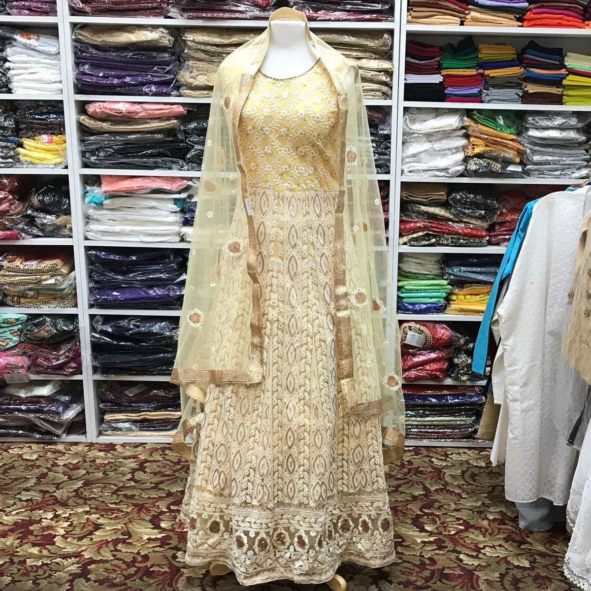 Anarkali Churidar Size 40 - Mirage Sari Center