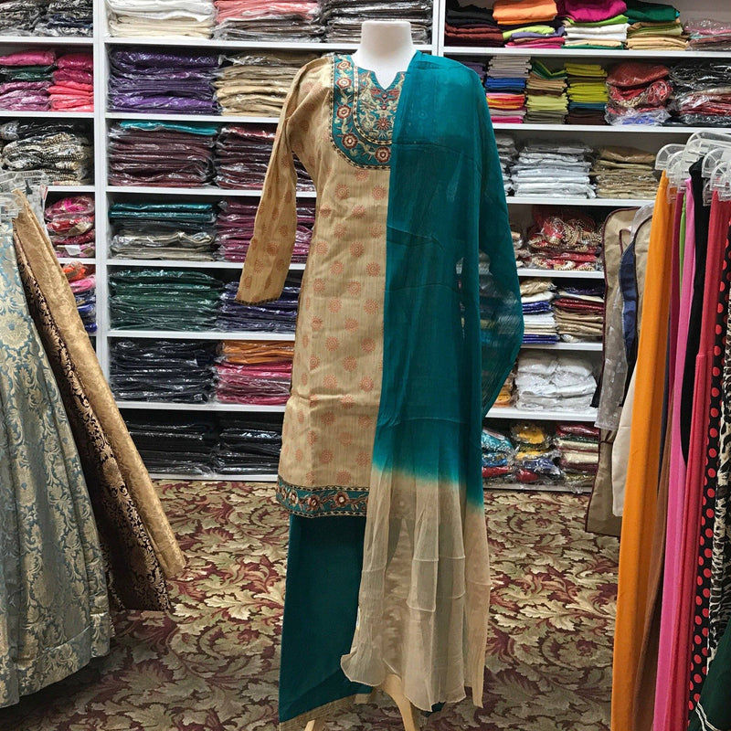 KURTA SHALWAR DUPATTA SIZE 42 - Mirage Sarees