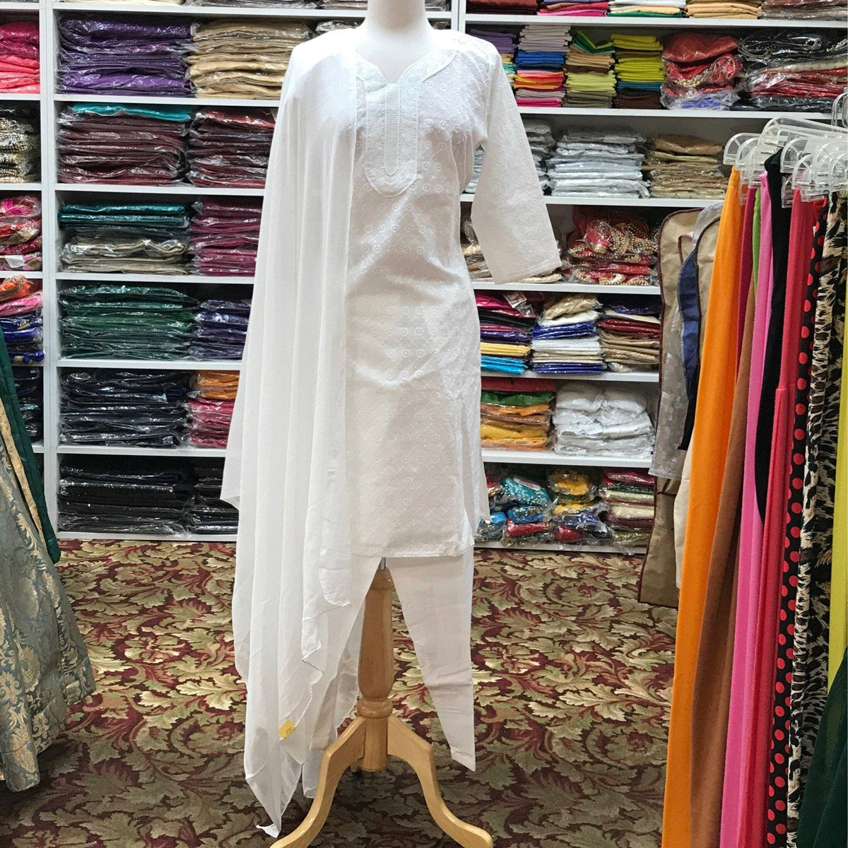 KURTA SHALWAR DUPATTA SIZE 42 - Mirage Sarees