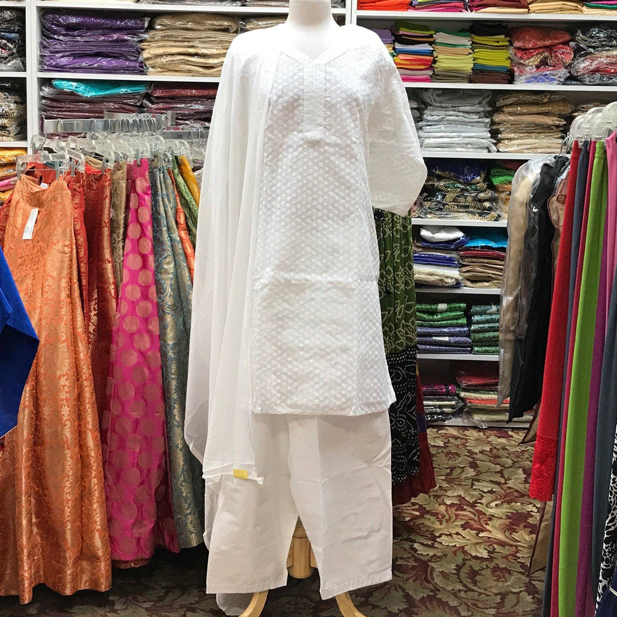 KURTA SHALWAR DUPATTA SIZE 48 - Mirage Sarees