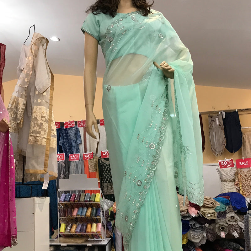 EMB SAREE R BLOUSE