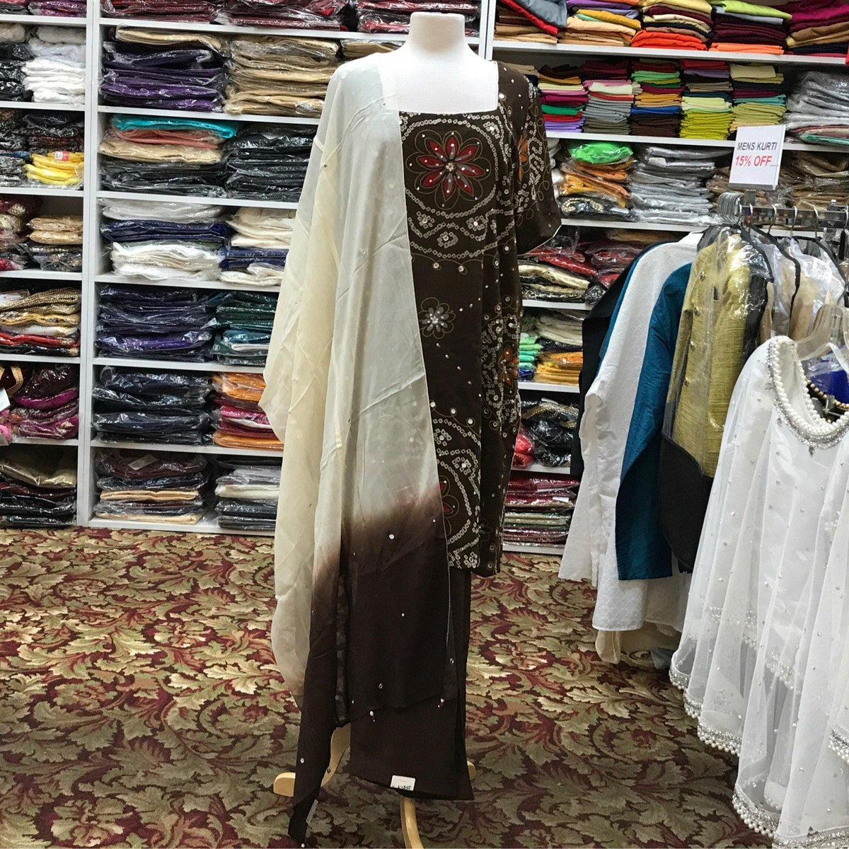 Kurta Shalwar Dupatta Size 46 - Mirage Sari Center