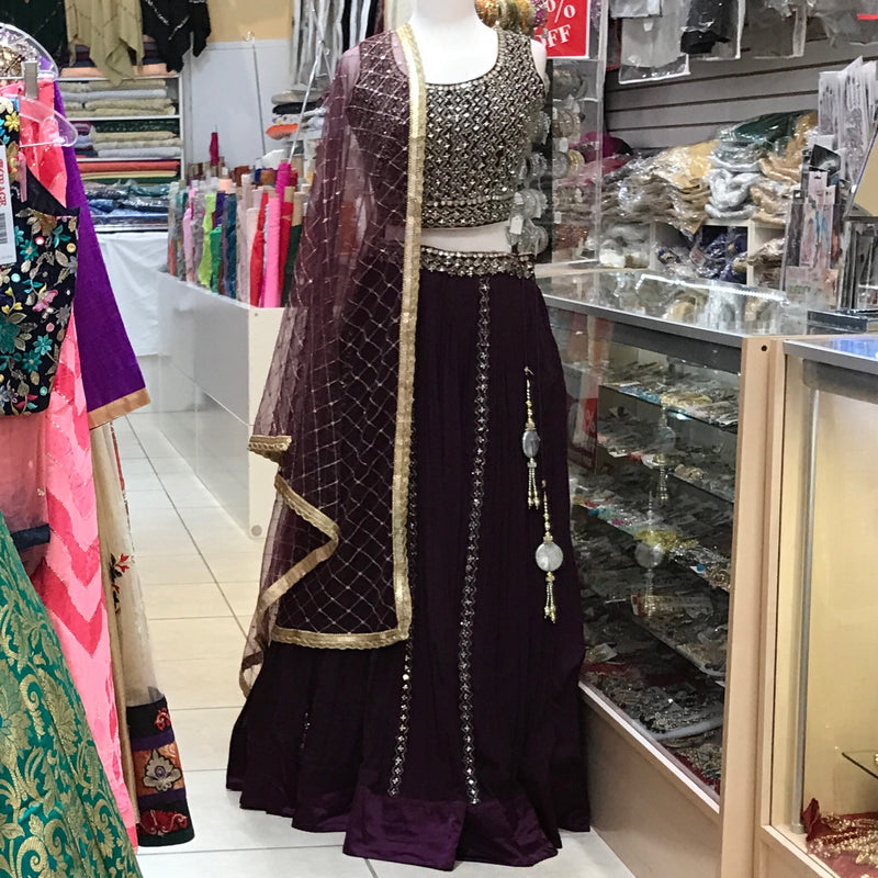 LEHENGA CHOLI SCARF, SIZE 40