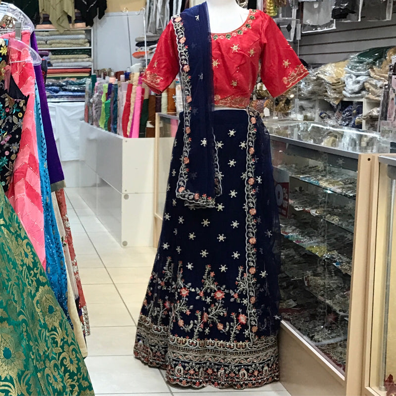 LEHENGA CHOLI SCARF SIZE 44