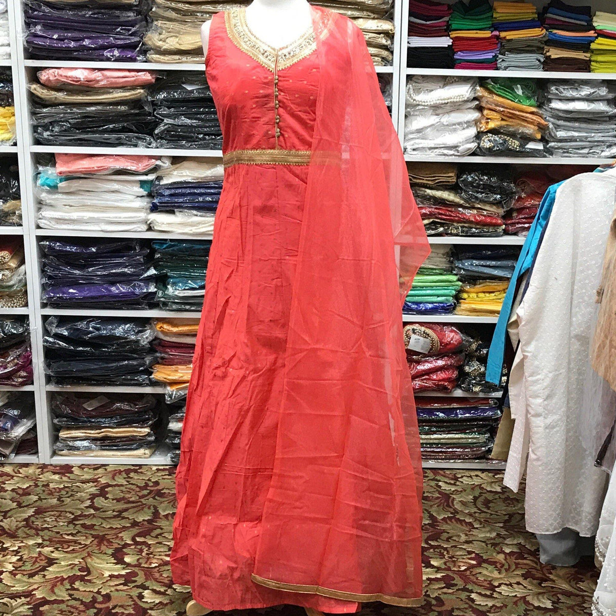 Anarkali Churidar Size 40 - Mirage Sari Center