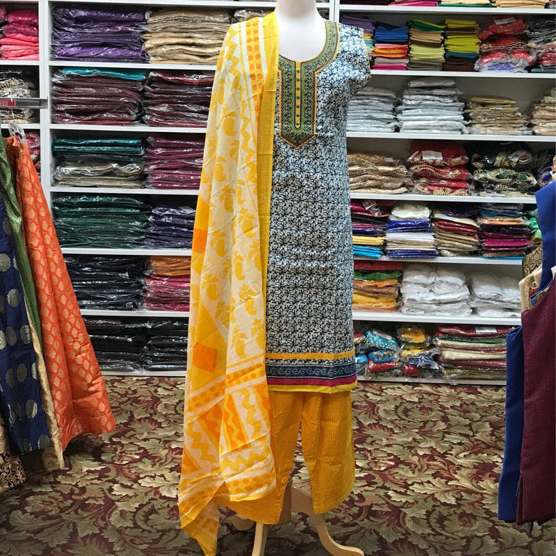 KURTA SHALWAR DUPATTA SIZE 42 - Mirage Sarees