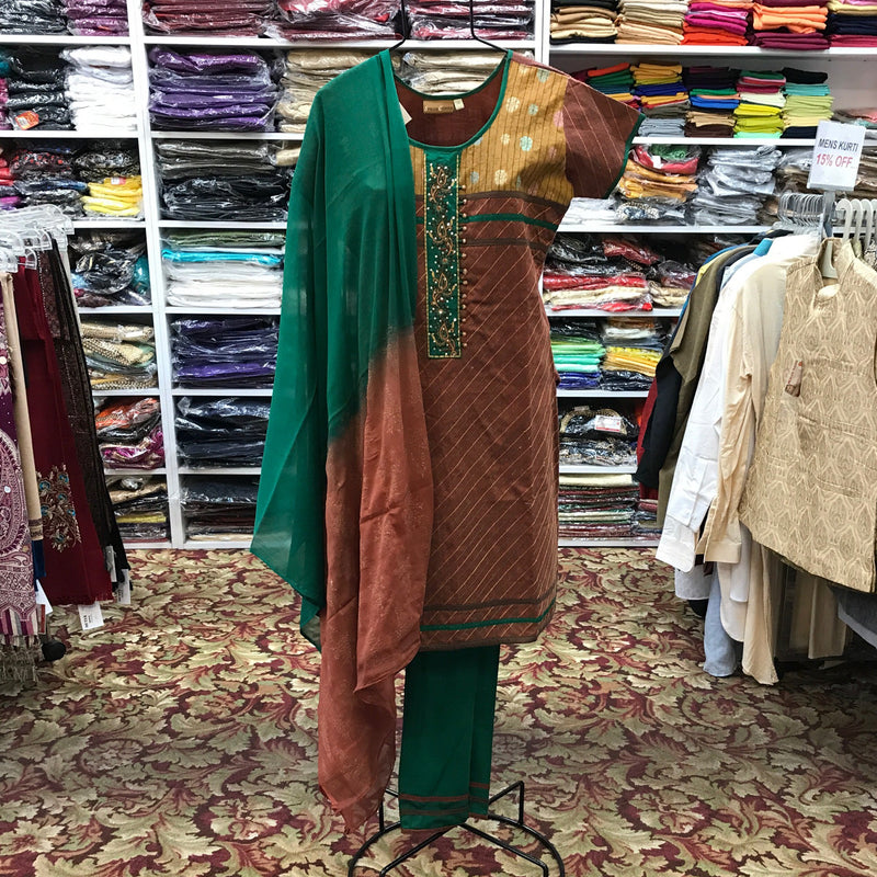 Kurta Churidar Dupatta Size 40