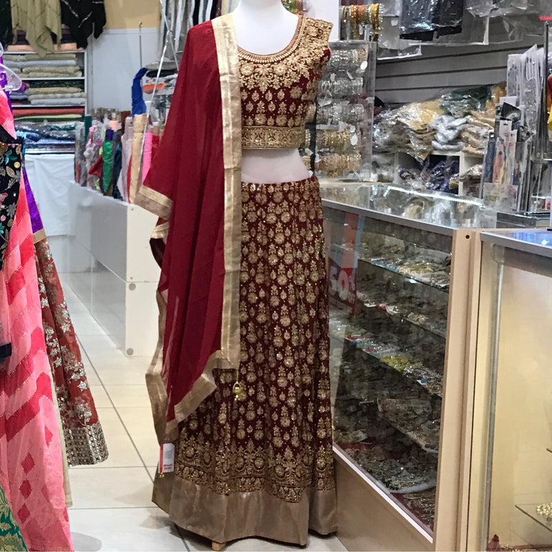 LEHENGA CHOLI SCARF SIZE 40