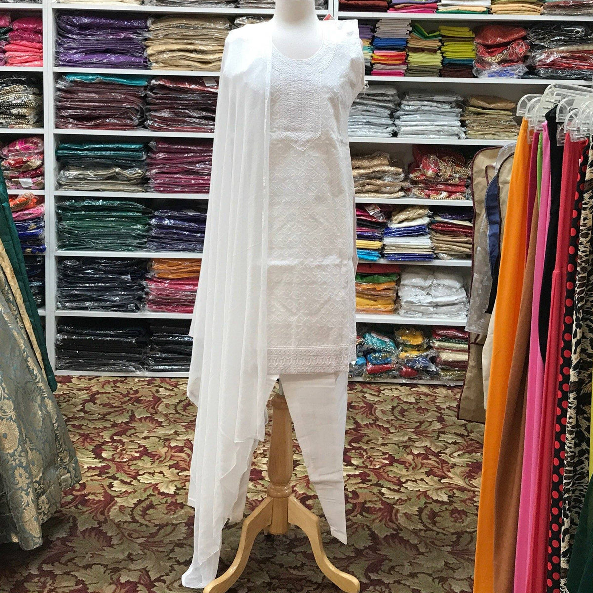 KURTA SHALWAR DUPATTA SIZE 40 - Mirage Sarees