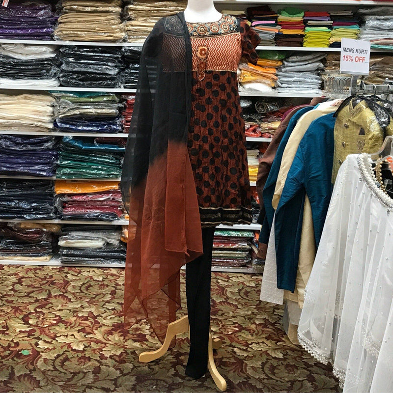 Kurta Churidar Dupatta Size 36 - Mirage Sarees