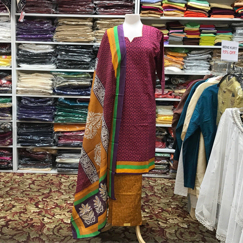 Kurta Shalwar Dupatta Size 46 - Mirage Sarees