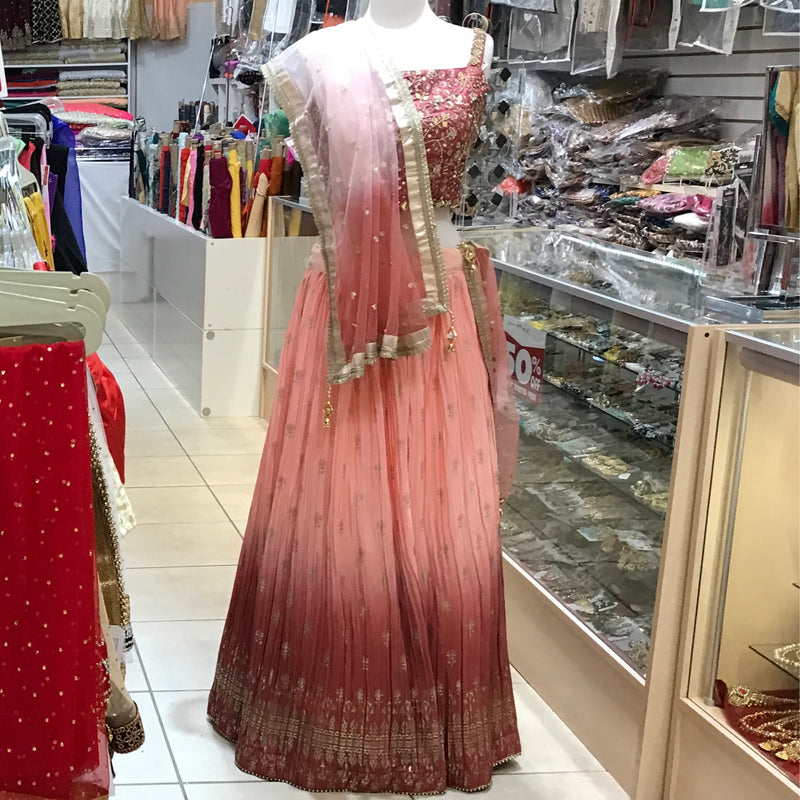 LEHENGA CHOLI SCARF, SIZE 40