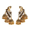 Retro Bollywood Oxidized Gypsy Earrings Jewelry Women Ethnic Gold Afghan Birdcage