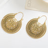 Indian Tribal Brass Earring Dangle Drop Earrings