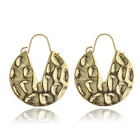 Indian Tribal Brass Earring Dangle Drop Earrings