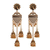 Antique Ethnic Indian Jhumka Women Retro Bell Long Tassel Earrings