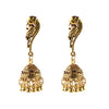 Retro Bollywood Oxidized Gypsy Earrings Jewelry Women Ethnic Gold Afghan Birdcage