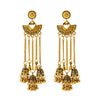 Retro Bollywood Oxidized Gypsy Earrings Jewelry Women Ethnic Gold Afghan Birdcage