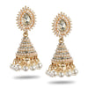 New Ethnic Women Earrings Pearl Pendant Drop Wedding Indian Dangle Earrings